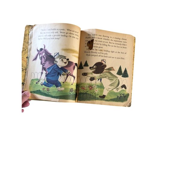 Vintage Little Golden Book Lot Of 8 Childrens Story Books Howdy Doody Rudolph - Picture 9 of 16